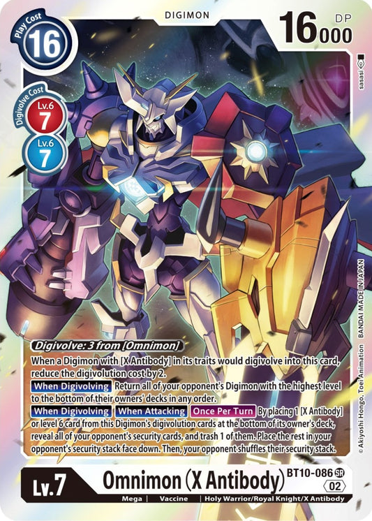 Image for Omnimon (X Antibody) - Digimon Card Game