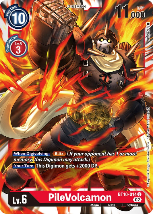 Image for PileVolcamon - Digimon Card Game