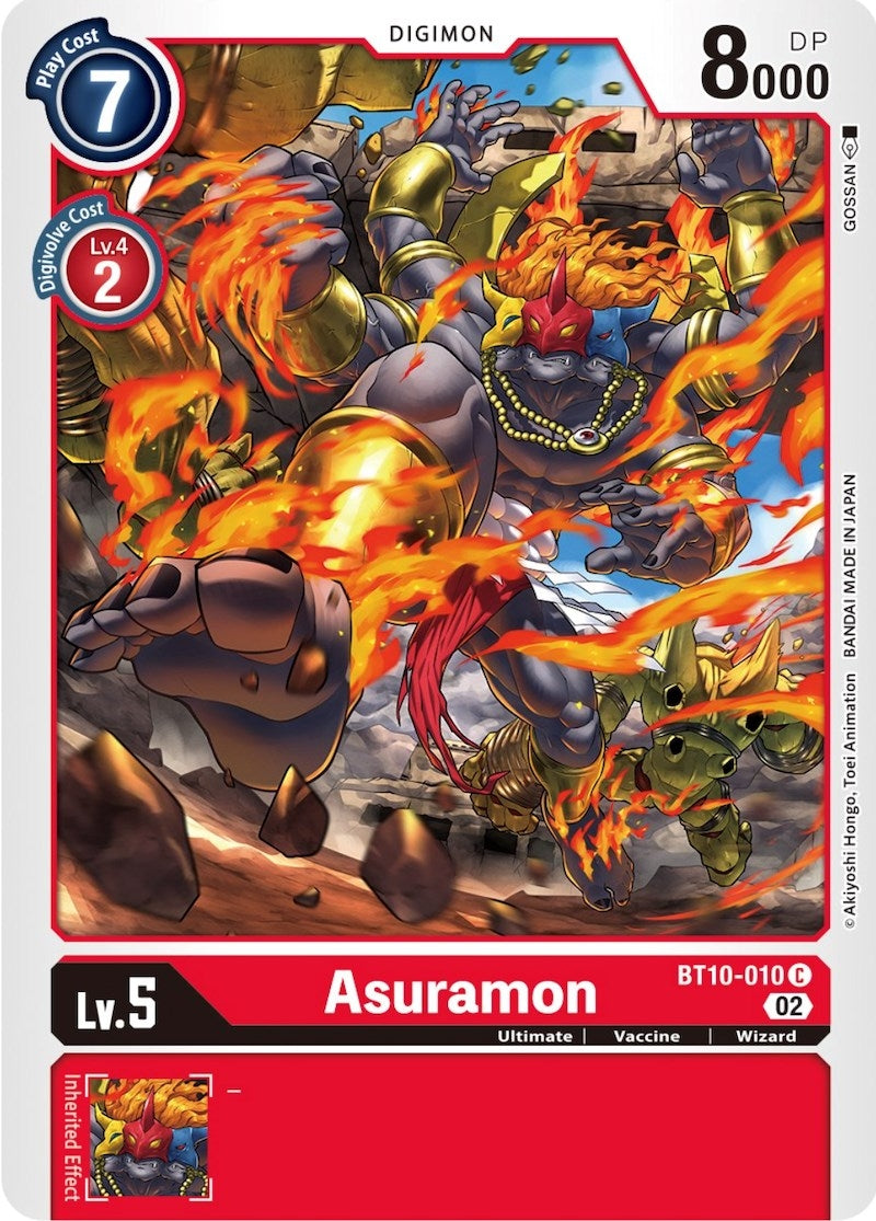 Image for Asuramon - Digimon Card Game