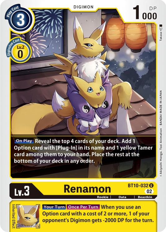 Image for Renamon - Digimon Card Game