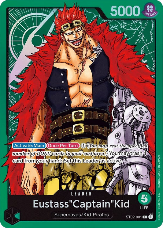 Image for Eustass"Captain"Kid (001) - One Piece Card Game