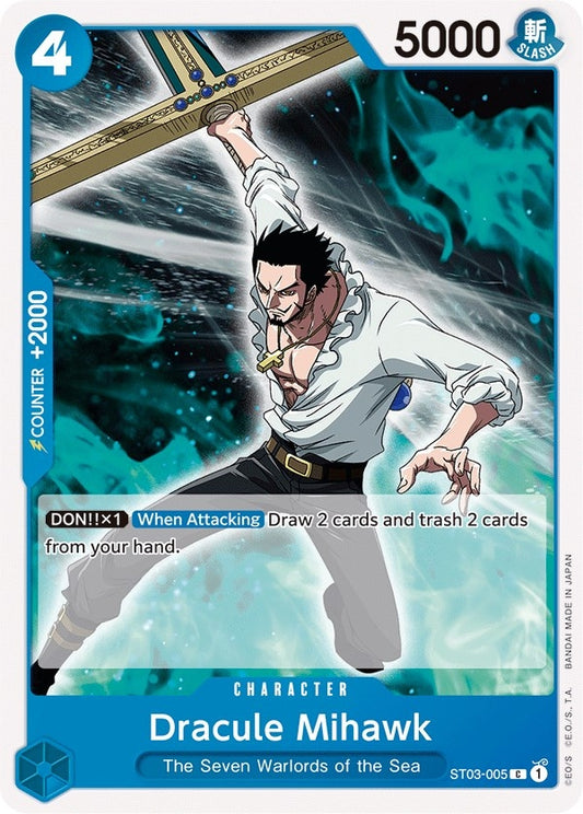 Image for Dracule Mihawk - One Piece Card Game