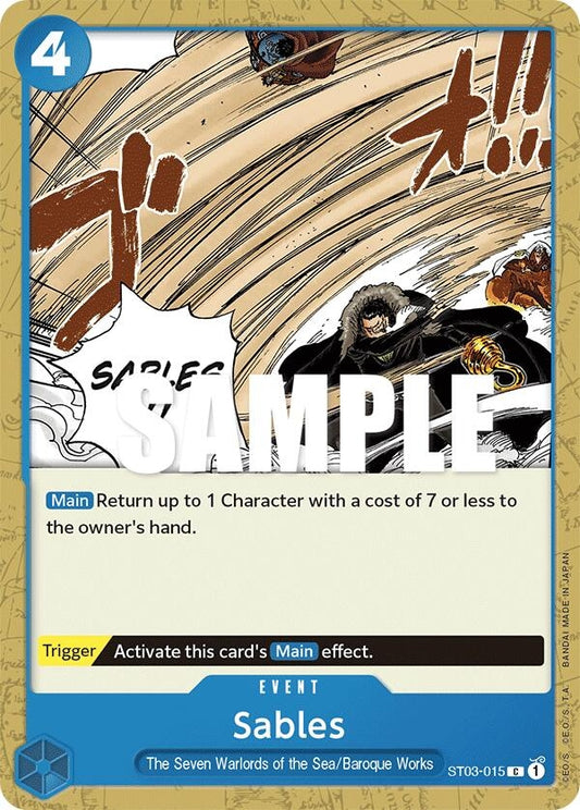 Image for Sables - One Piece Card Game