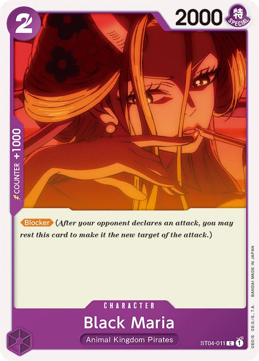 Image for Black Maria - One Piece Card Game