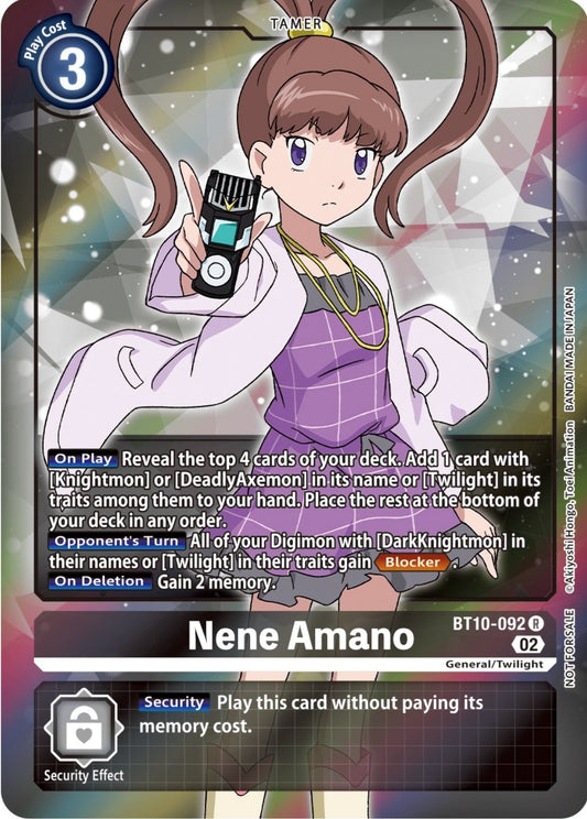 Image for Nene Amano (Box Topper) - Digimon Card Game