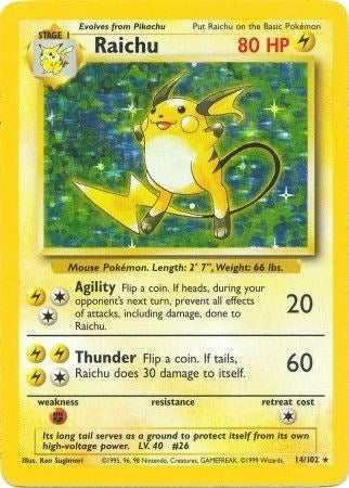 Image for Raichu - Pokemon