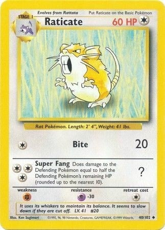 Image for Raticate - Pokemon