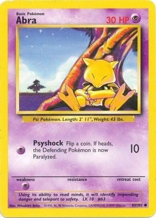Image for Abra - Pokemon