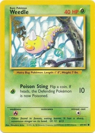 Image for Weedle - Pokemon