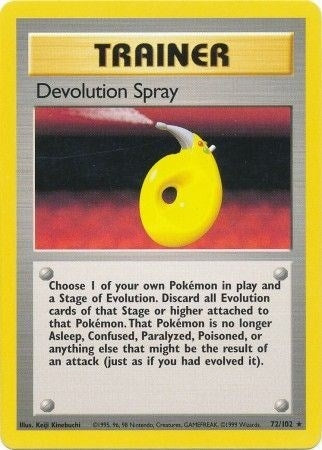 Image for Devolution Spray - Pokemon
