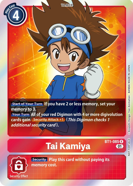 Image for Tai Kamiya - BT1-085 (ST-11 Special Entry Pack) - Digimon Card Game