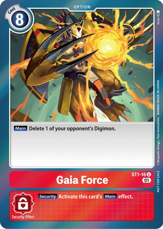 Image for Gaia Force (ST-11 Special Entry Pack) - Digimon Card Game