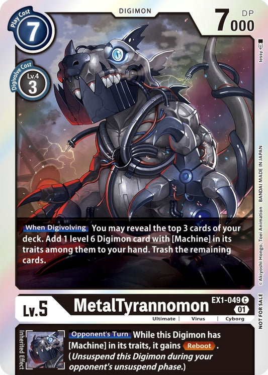Image for MetalTyrannomon (Premium Deck Set Lucky Pack) - Digimon Card Game