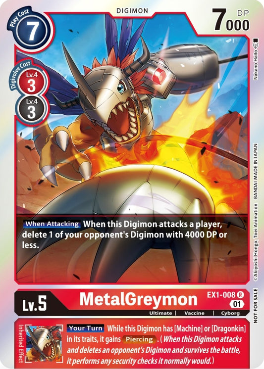 Image for MetalGreymon (Premium Deck Set Lucky Pack) - Digimon Card Game