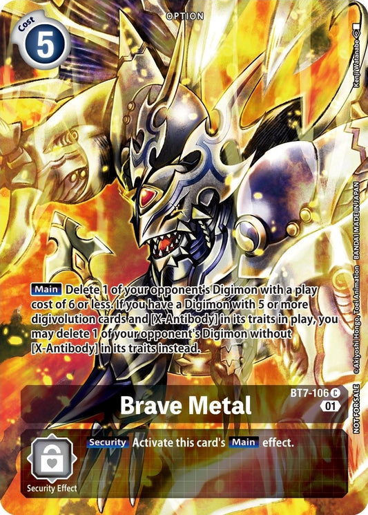 Image for Brave Metal (Premium Deck Set) - Digimon Card Game