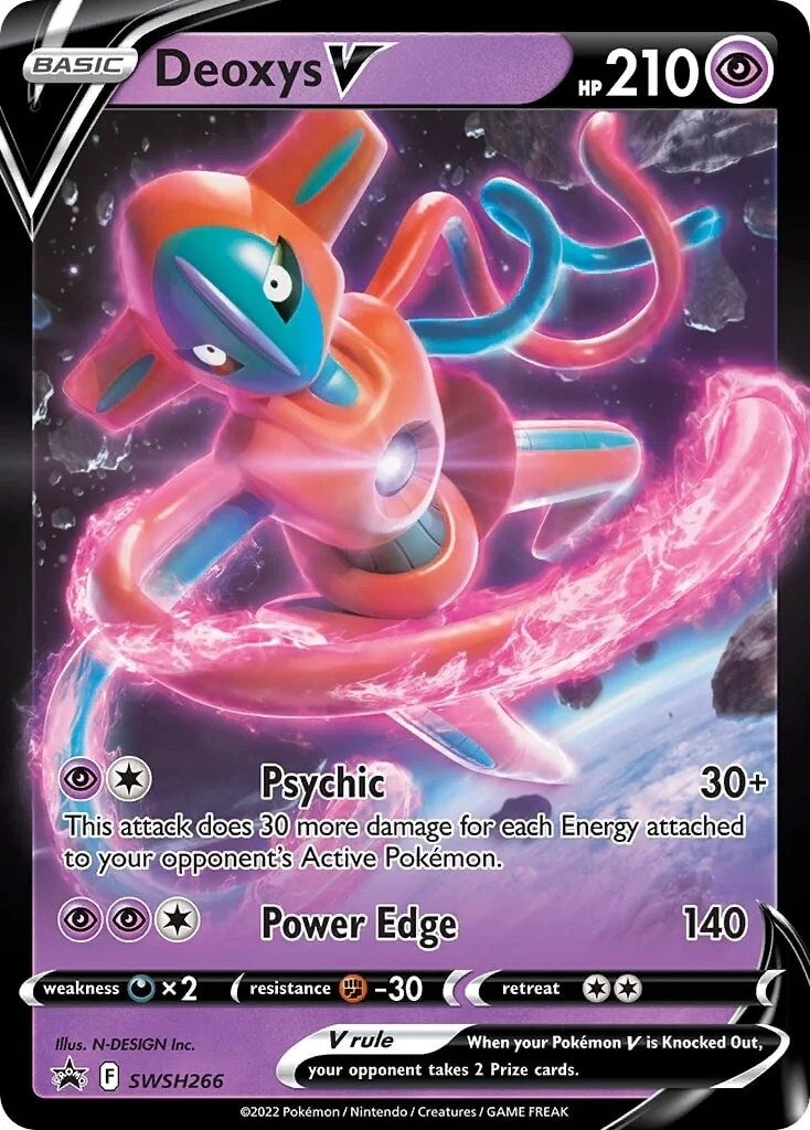 Image for Deoxys V - SWSH266 - Pokemon