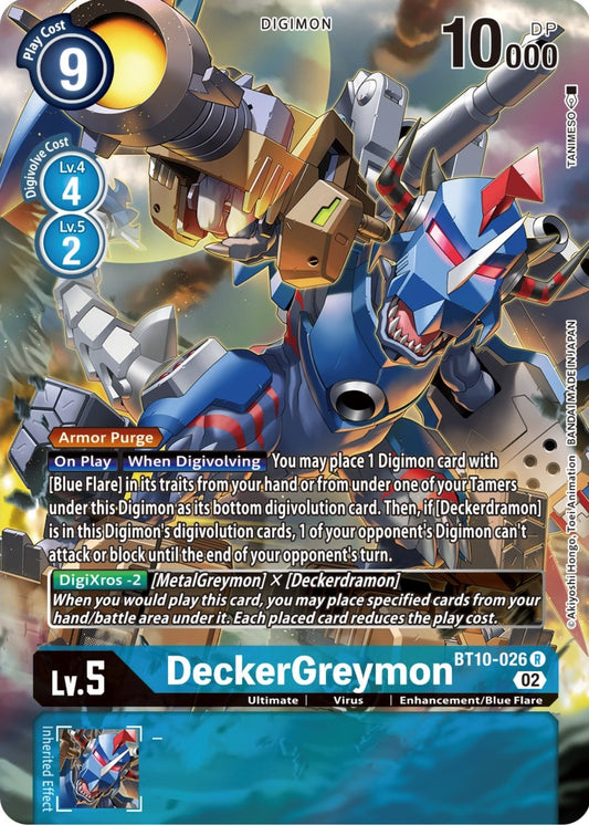 Image for DeckerGreymon (Alternate Art) - Digimon Card Game
