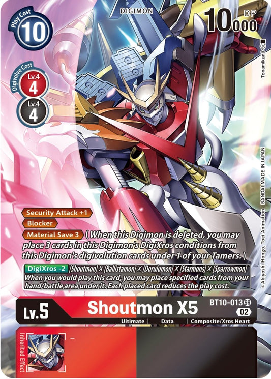 Image for Shoutmon X5 (Alternate Art) - Digimon Card Game