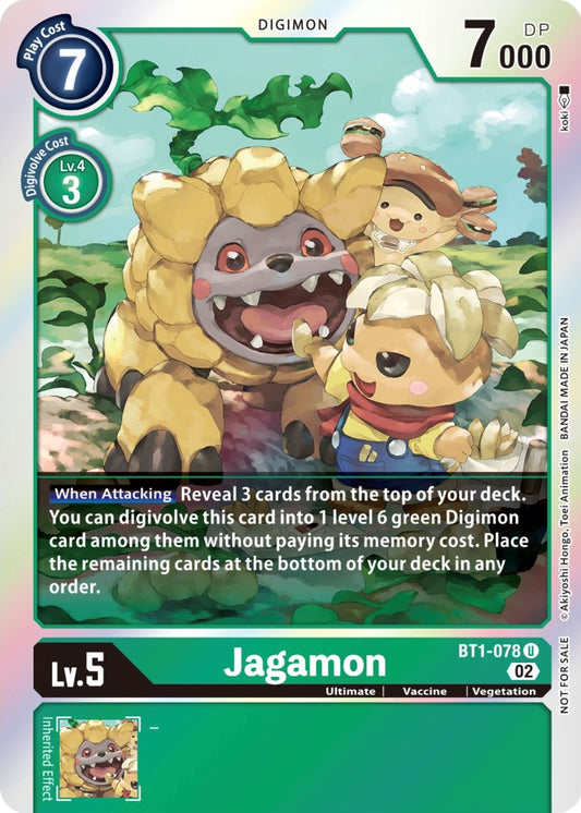Image for Jagamon (Official Tournament Pack Vol. 7) - Digimon Card Game