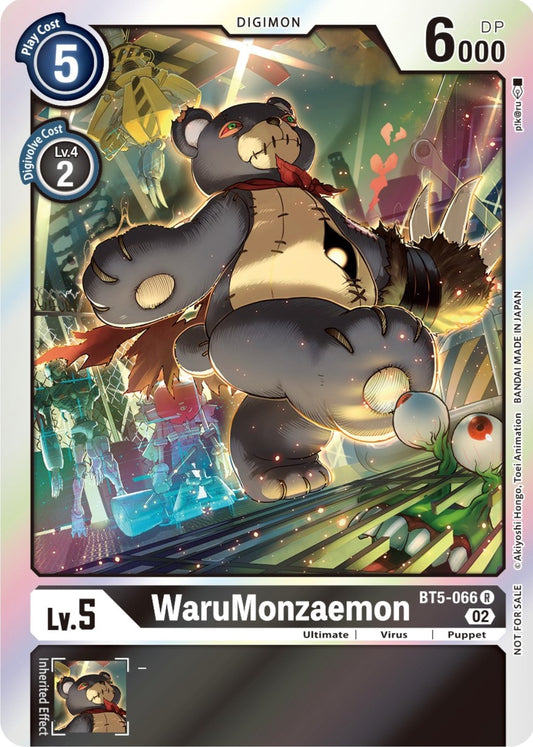 Image for WaruMonzaemon (Official Tournament Pack Vol. 7) - Digimon Card Game