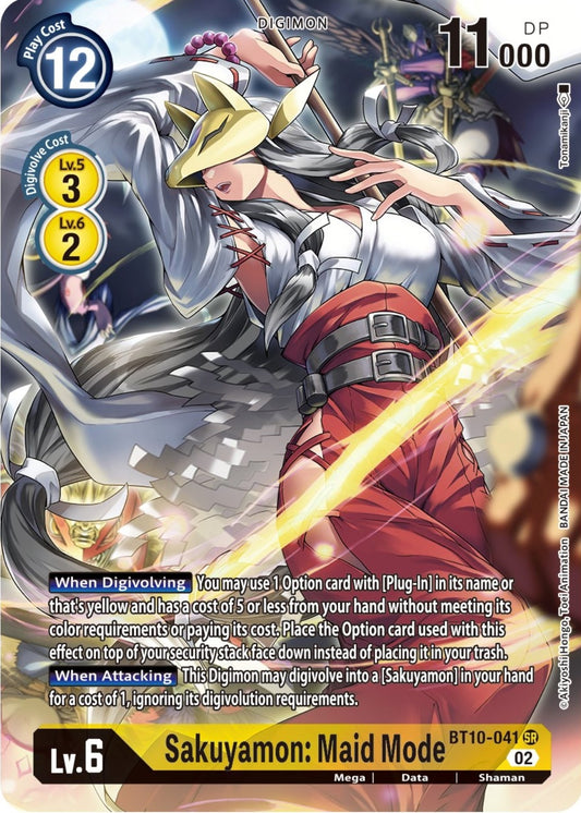 Image for Sakuyamon: Maid Mode (Alternate Art) - Digimon Card Game