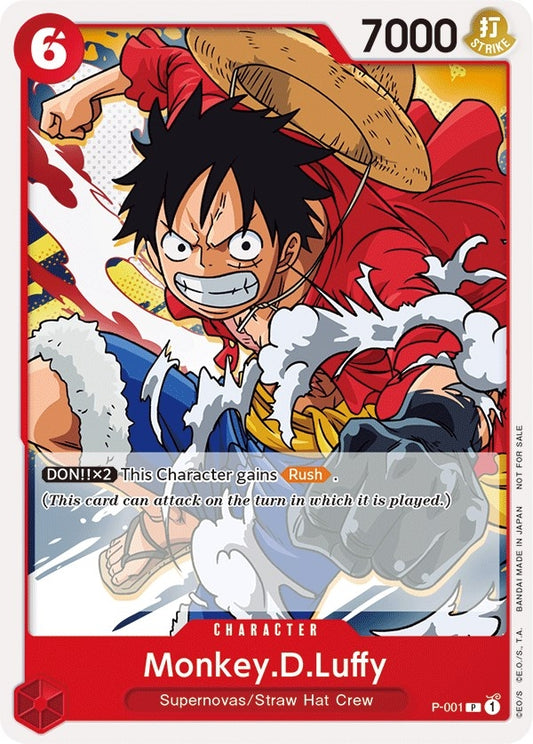 Image for Monkey.D.Luffy (Super Pre-Release) [Participant] - One Piece Card Game