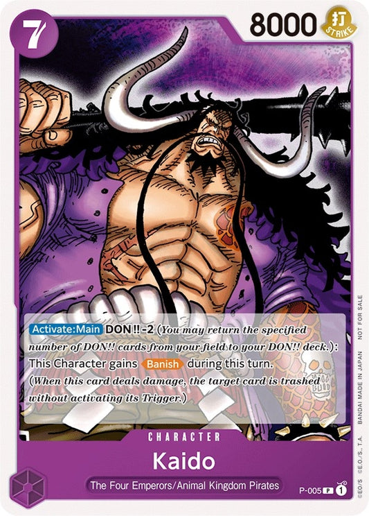 Image for Kaido (Promotion Pack 2022) - One Piece Card Game
