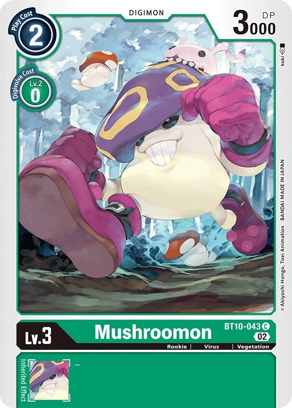 Image for Mushroomon - Digimon Card Game