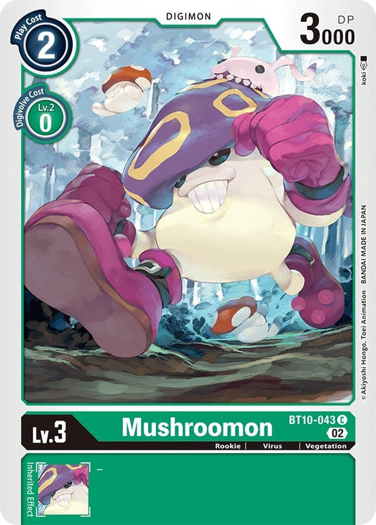 Image for Mushroomon - Digimon Card Game