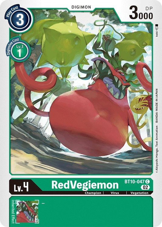 Image for RedVegiemon - Digimon Card Game