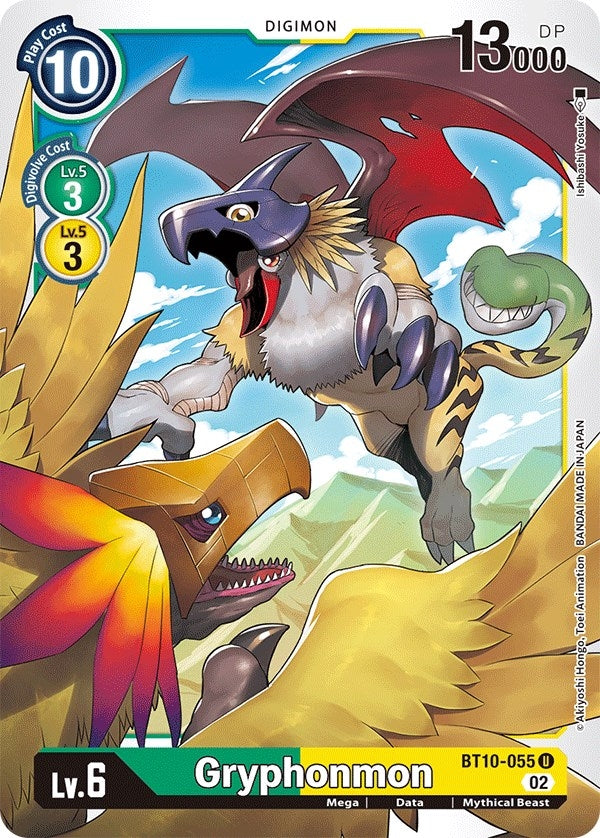 Image for Gryphonmon - Digimon Card Game