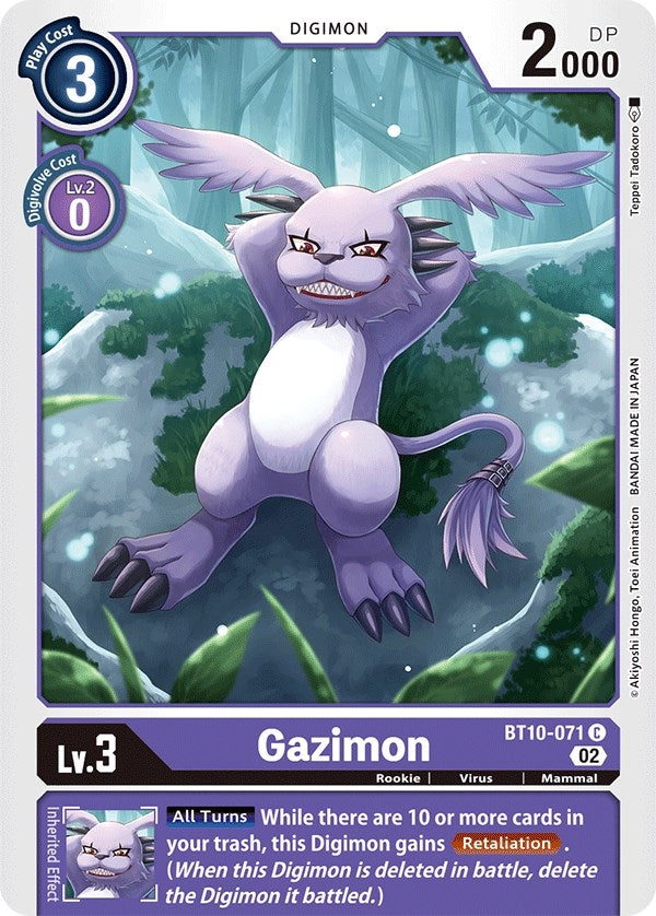 Image for Gazimon - Digimon Card Game
