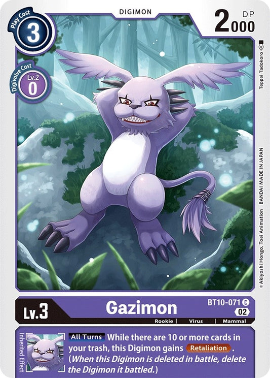 Image for Gazimon - Digimon Card Game