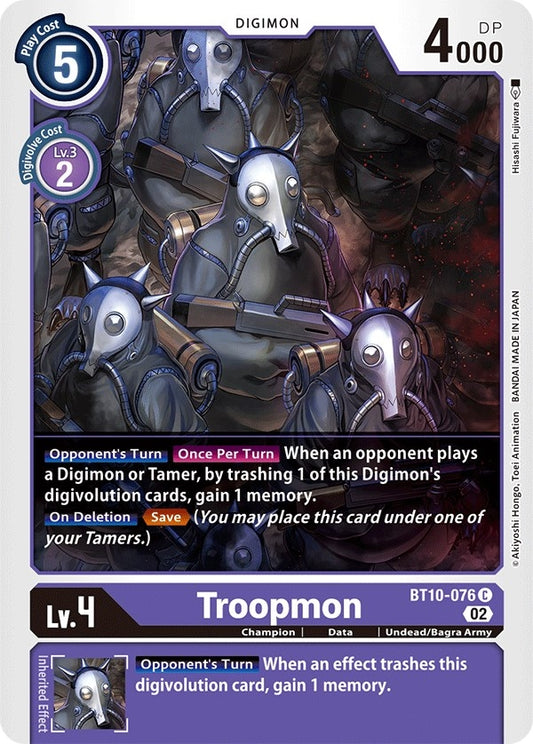 Image for Troopmon - Digimon Card Game