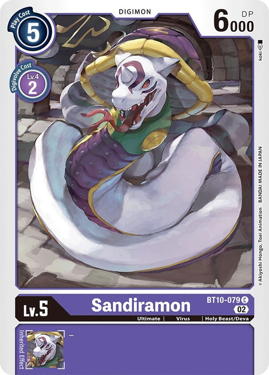 Image for Sandiramon - Digimon Card Game