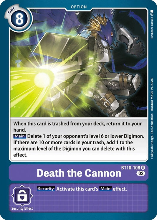 Image for Death the Cannon - Digimon Card Game