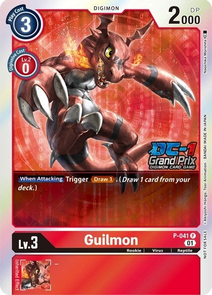 Image for Guilmon (DC-1 2022 Stamped) - Digimon Card Game