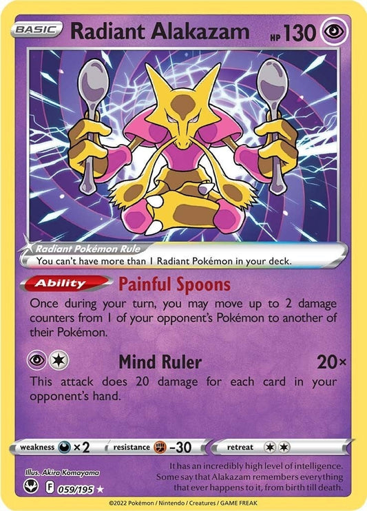 Image for Radiant Alakazam - Pokemon