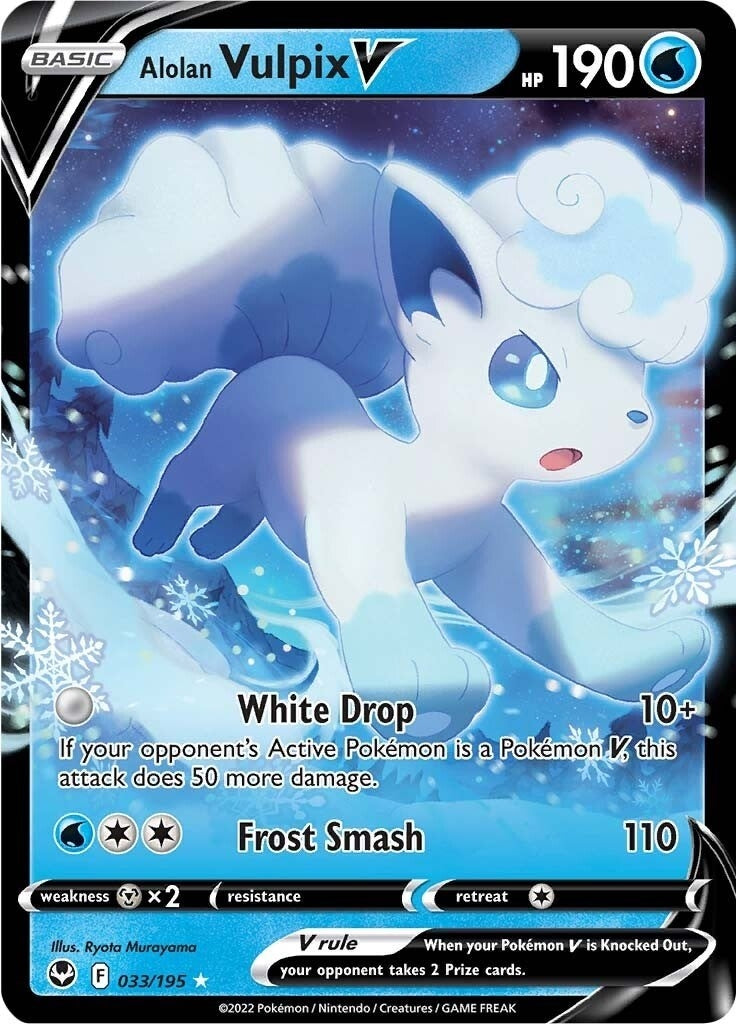Image for Alolan Vulpix V - Pokemon