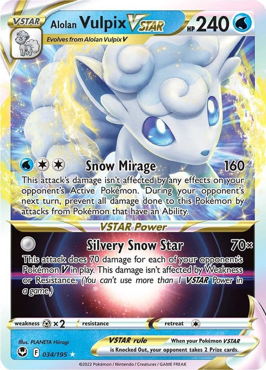 Image for Alolan Vulpix VSTAR - Pokemon