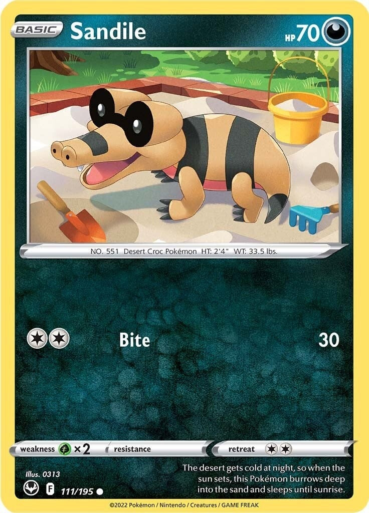 Image for Sandile - Pokemon