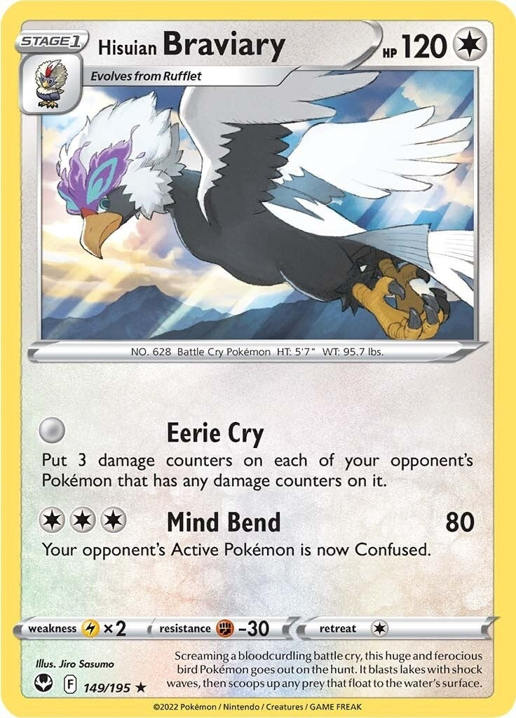 Image for Hisuian Braviary - Pokemon