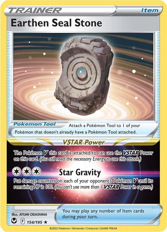 Image for Earthen Seal Stone - Pokemon