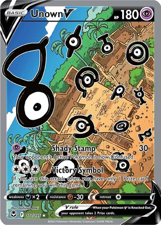 Image for Unown V (Alternate Full Art) - Pokemon