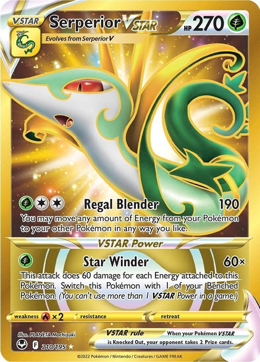 Image for Serperior VSTAR (Secret) (210) - Pokemon
