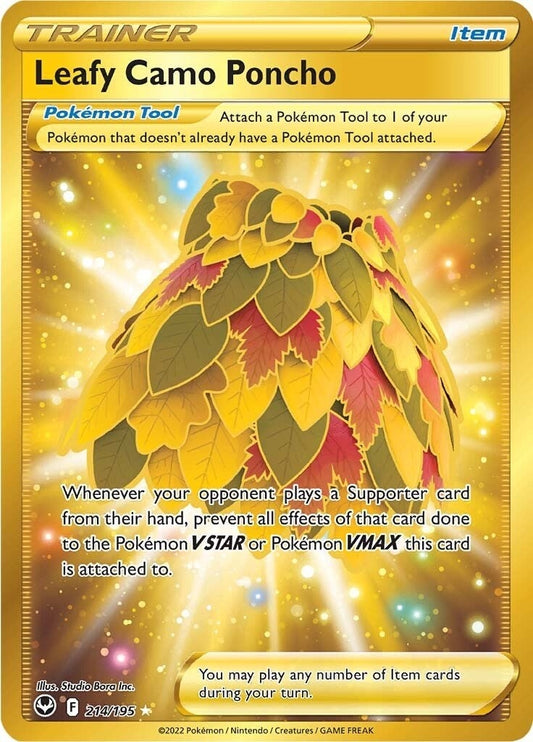 Image for Leafy Camo Poncho (Secret) - Pokemon
