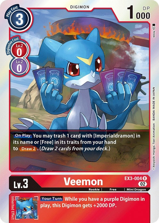 Image for Veemon - Digimon Card Game