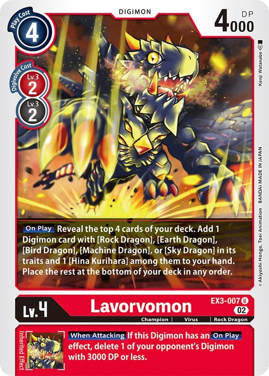 Image for Lavorvomon - Digimon Card Game