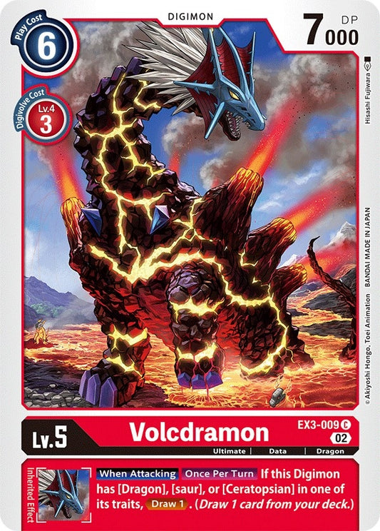 Image for Volcdramon - Digimon Card Game