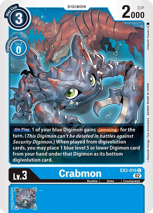 Image for Crabmon - Digimon Card Game